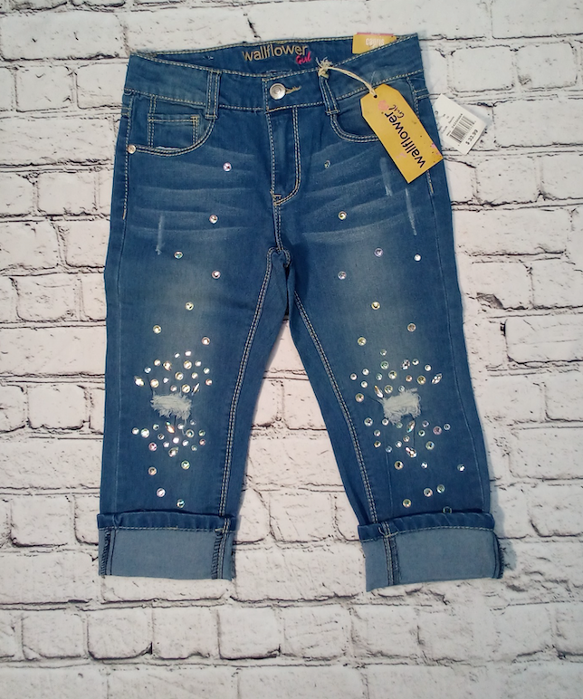 Girls Denim capri