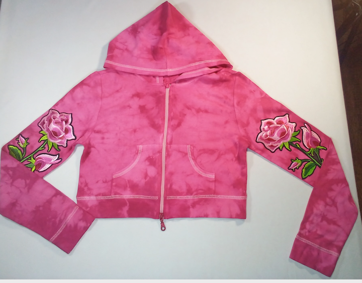 Girls Long Sleeve Zip Up Hoodie Jacket