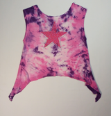 Girls Sleeveless Top - Star