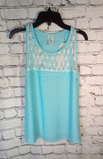 Girls Sleeveless Top - Lace