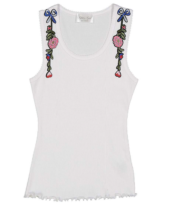 Girls & Junior Sleeveless Tank Top By Glitter Girl