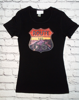 Girls Short Sleeve Top - Route 66