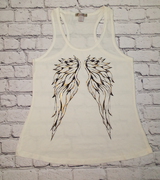 Junior & Tween  Sleeveless Top - Wings