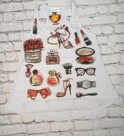 Girls Sleeveless Top - Graphic