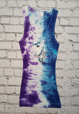 Girls Sleeveless Top - Unicorn