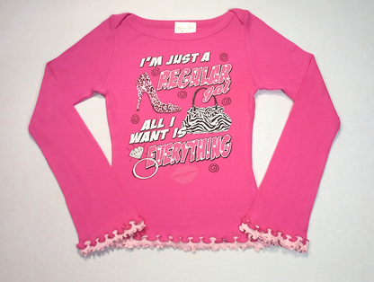 Girls Long Sleeve Top