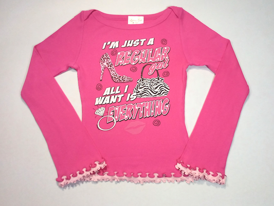 Girls Long Sleeve Top
