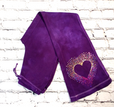 Girls Drawstrings Sequin Heart  By Glitter Girl