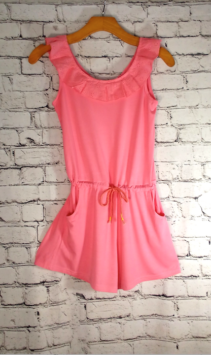 Girls Sleeveless Romper