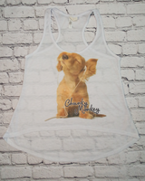 Girls Sleeveless Top - Chunky Monkey