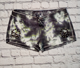 Junior Shorts - Peace Sign - Tie Dye