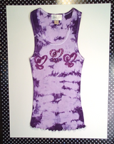 Girls Sleeveless Top- Hearts