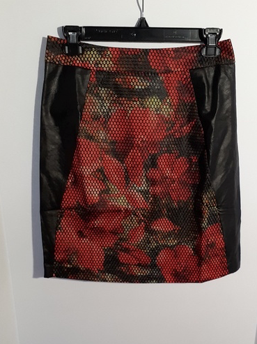 Women Faux Leather Skirt