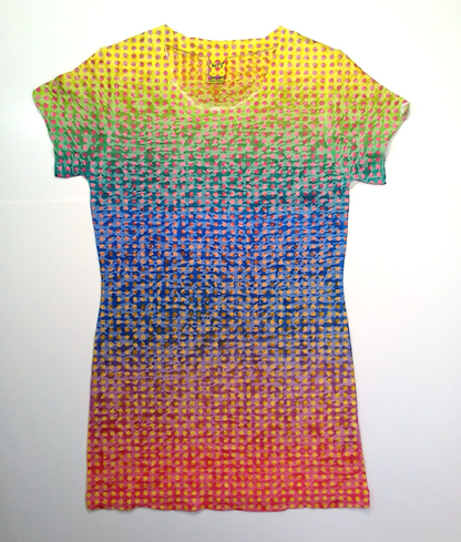 Girls Short Sleeve Top - Allover Print
