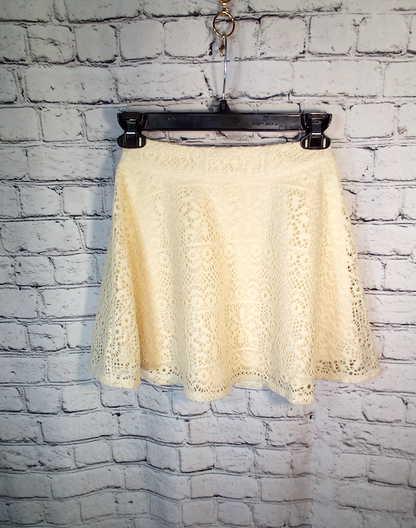 Girls Skirt - Allover Lace Swing Skirt