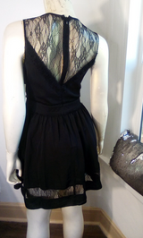 Junior Women Sleeveless Dress Lace