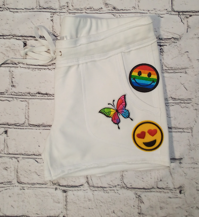 Junior Shorts - Appliques