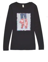 Girls & Junior Long Sleeve T shirt - Ballet Slippers