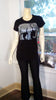 Women, Junior & Girls Short Sleeve Tee- Amazing Rhinestone Elephant