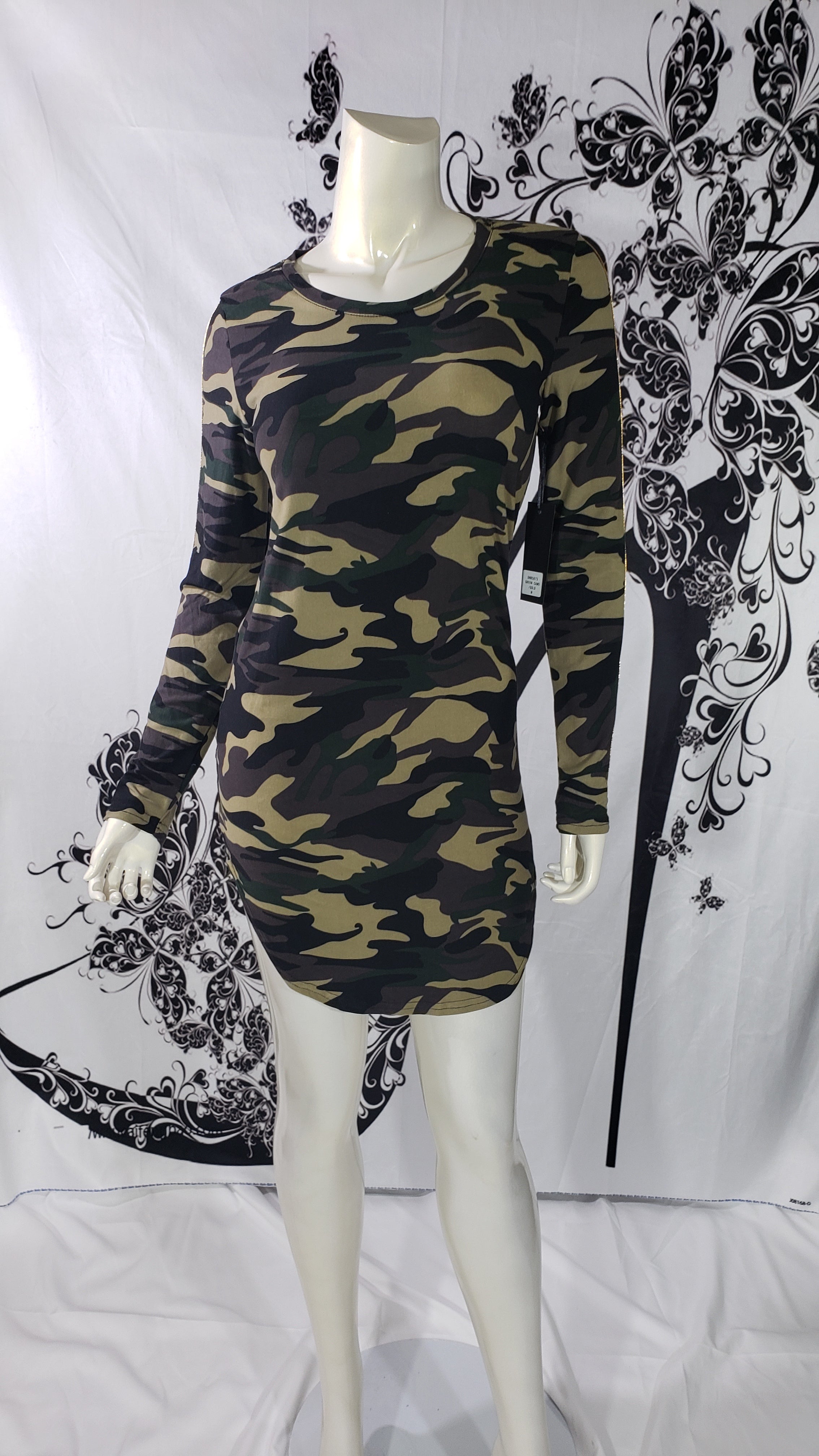 Women Tunic Army Print
