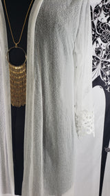 Women Kimono with Lace detail