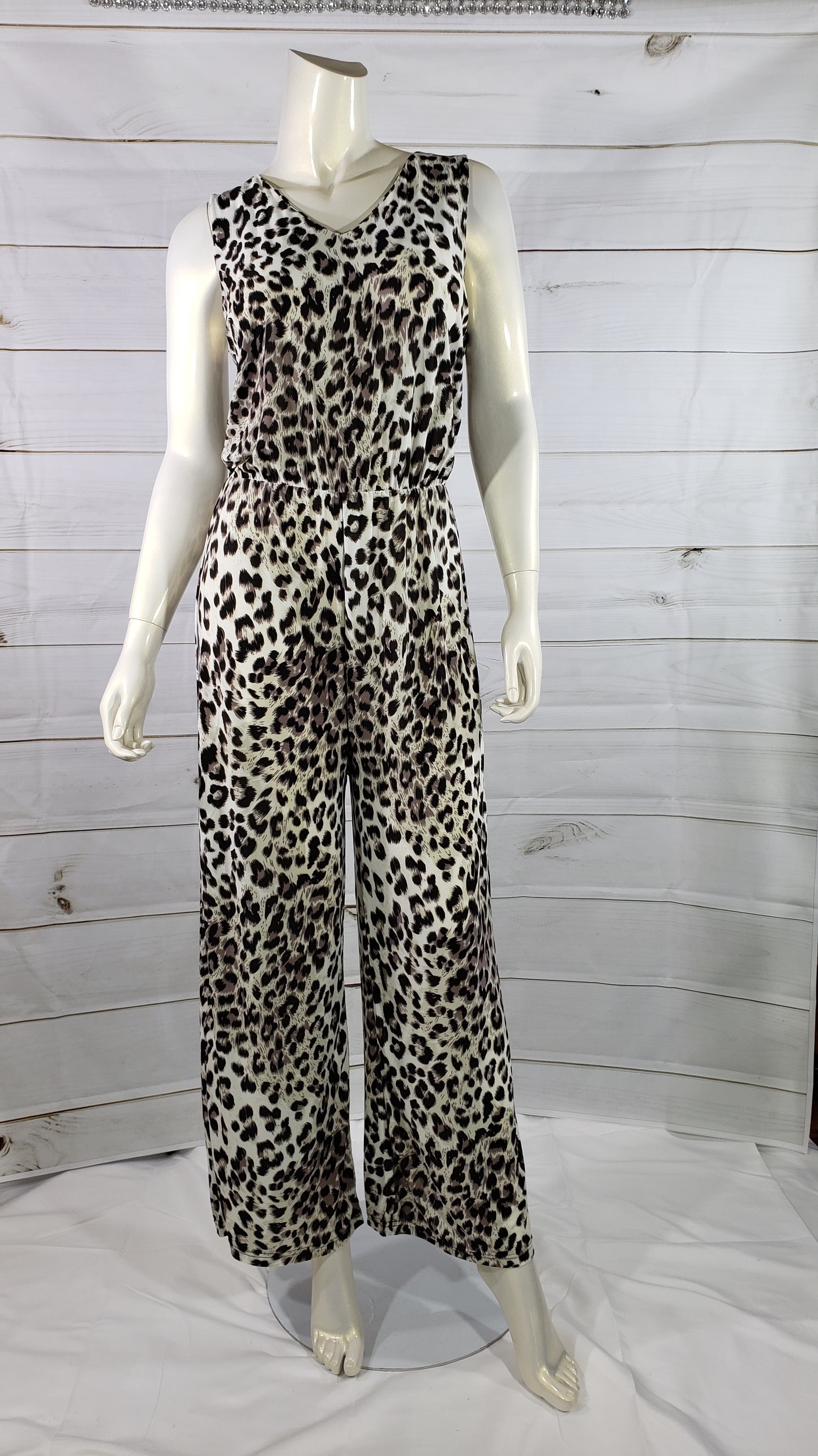 Women Jumpsuit Leopard