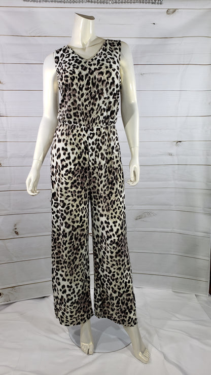 Women Jumpsuit Leopard