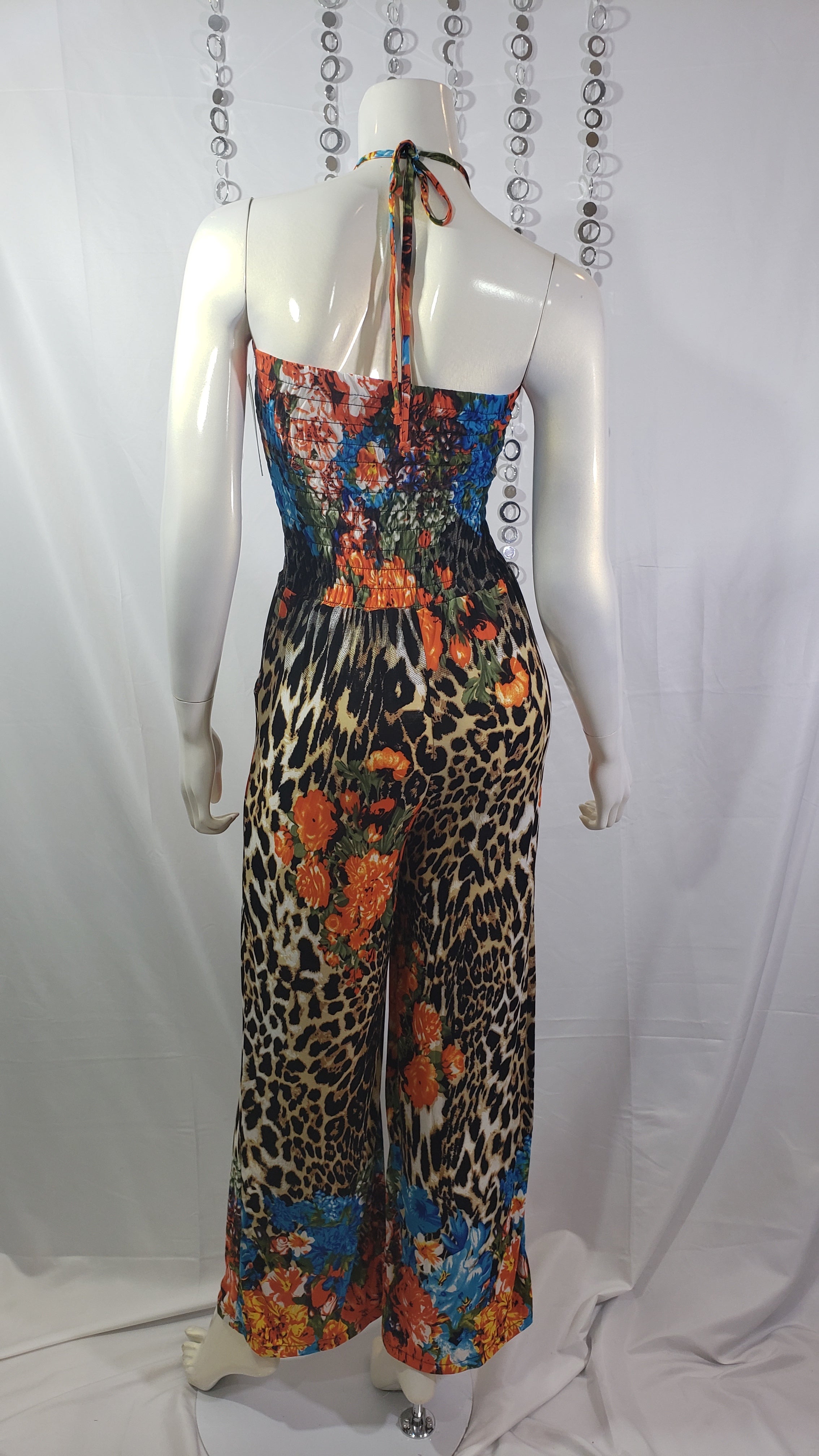 Women Multi Animal Print Jumpsuit