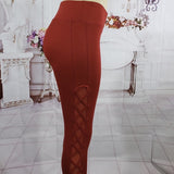 Women Lace/Mesh Leggings