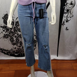 Women Designer Side Zip Jeans