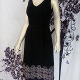 Women Embroidery V Neck Dress By Ann taylor