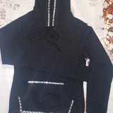 Women/Junior Long Sleeve Jeweled Hoodie
