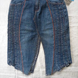 Women Denim skirt - Front Slit/Back Slit
