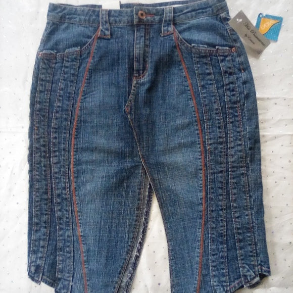 Women Denim skirt - Front Slit/Back Slit