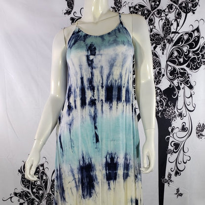 Women Tie Dye Maxi Dress