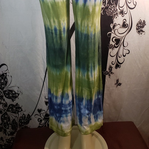 Women Drawstring Pant Cotton Tie Dye