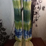 Women Drawstring Pant Cotton Tie Dye