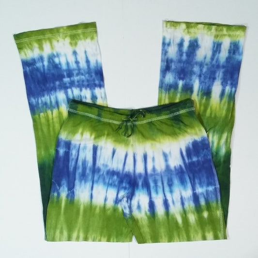 Women Drawstring Pant Cotton Tie Dye