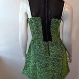 Women Designer Sleeveless Dress with Mesh