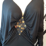 Women Dress with Gold Details