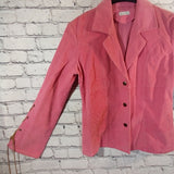 Junior Corduroyed Lace Sleeves Jacket