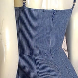 Women Striped Romper/Skort