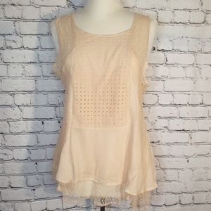 Women Lace Tank Tunic