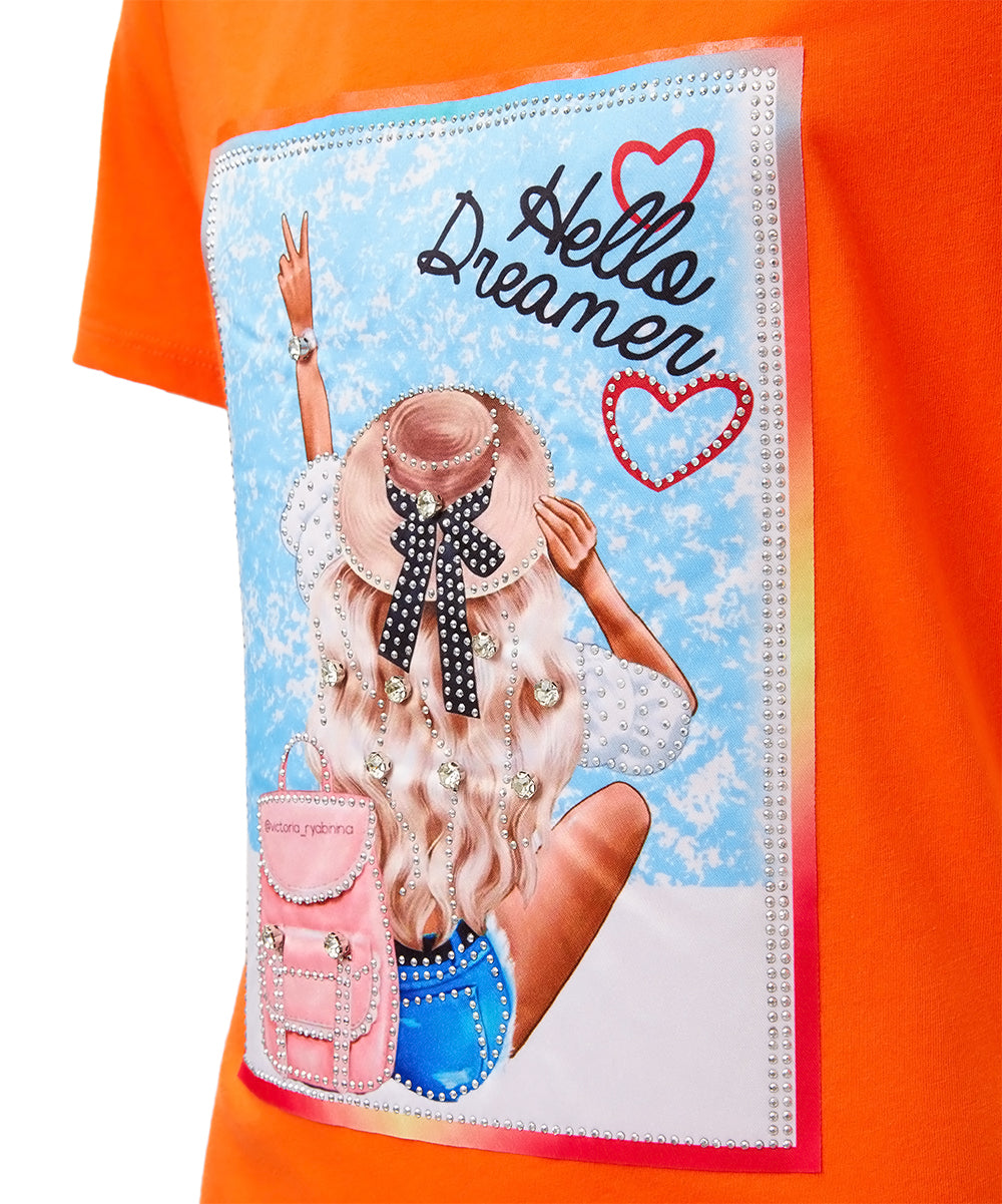 Junior Top Short Sleeve Graphic Tee