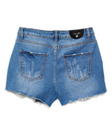 Junior Shorts - Denim/Distressed