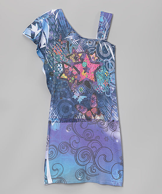 Girls Dress - Stars