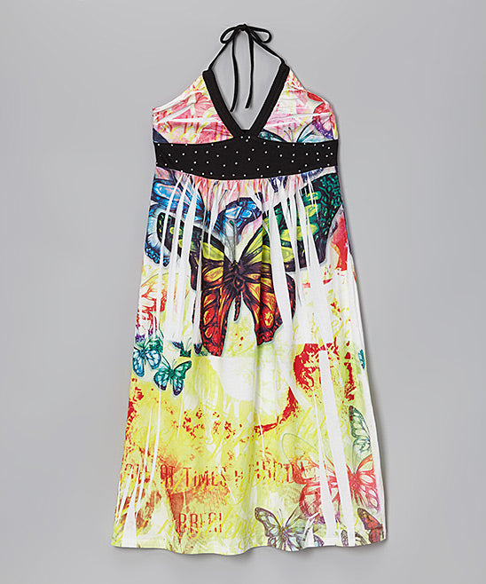 Girls Dress -Maxi Dress Butterfly  By Glitter Girl