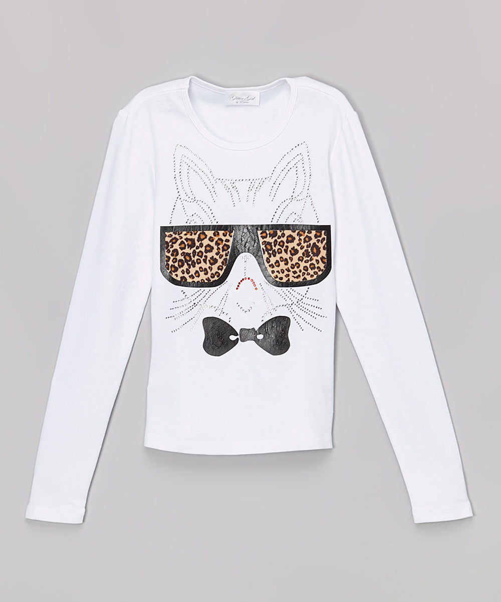 Girls Cat top