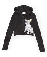 Girls Long Sleeve Jacket - Sequin Dog  By Glitter Girl