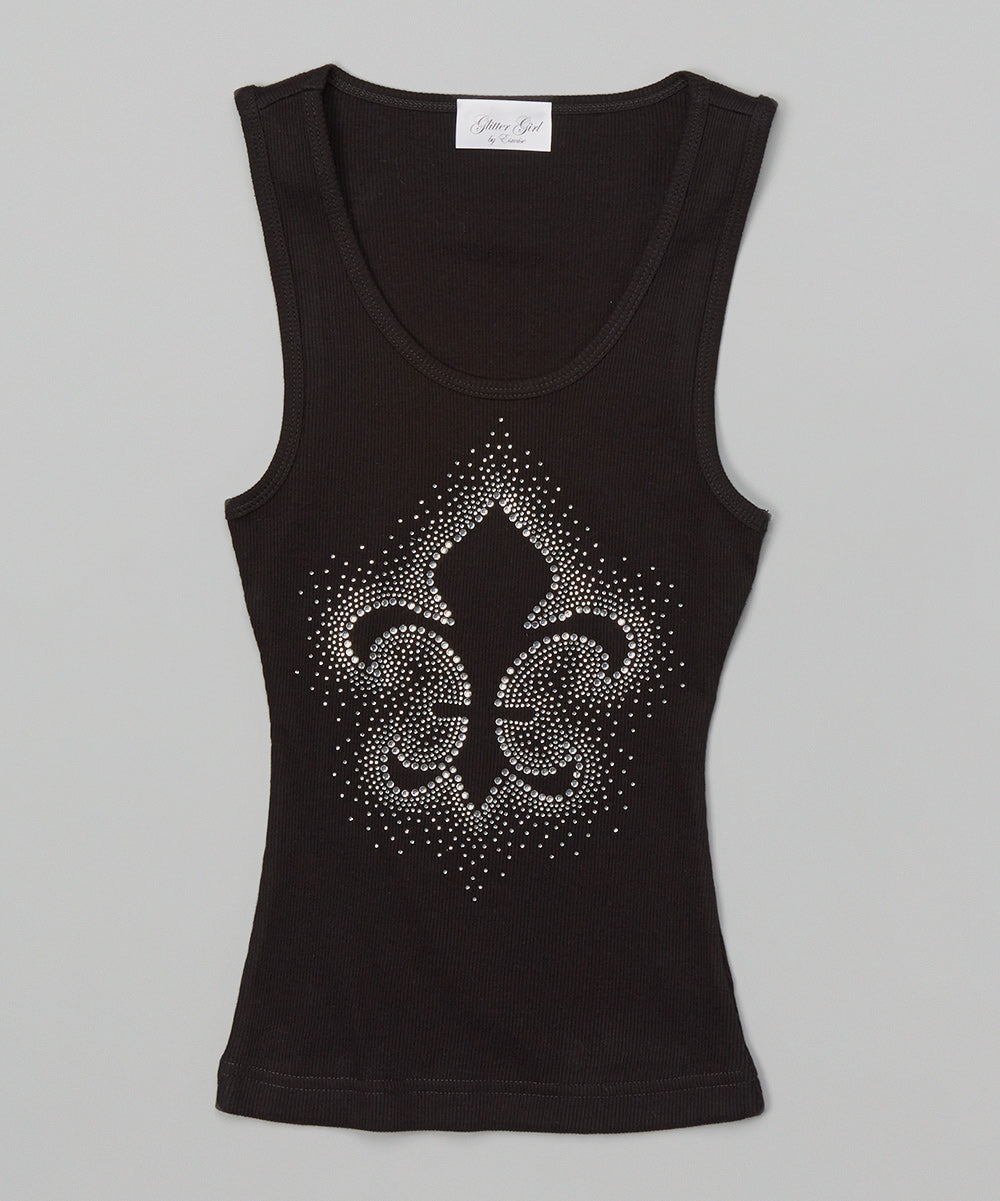 Girls Sleeveless Top - Fleur De Li